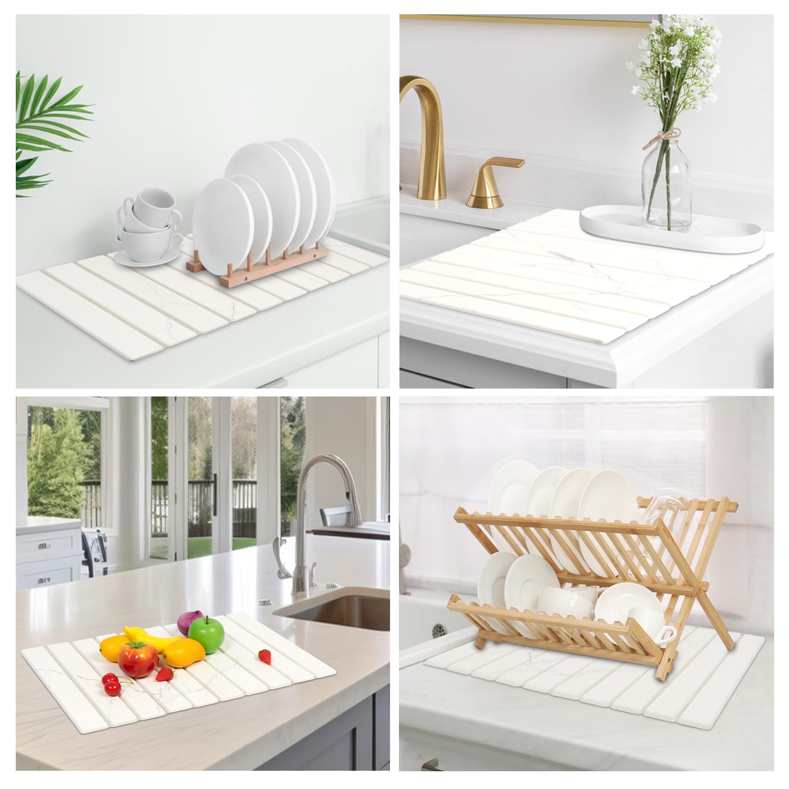 Versatile EKRHORBY mat suitable as bath mat or heat-proof surface
