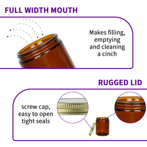 ELAORY DIY craft jar suitable for mason jar projects and gifts.