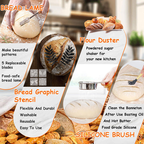 ElatedMore Bread Scoring Lame for precise slash patterns.