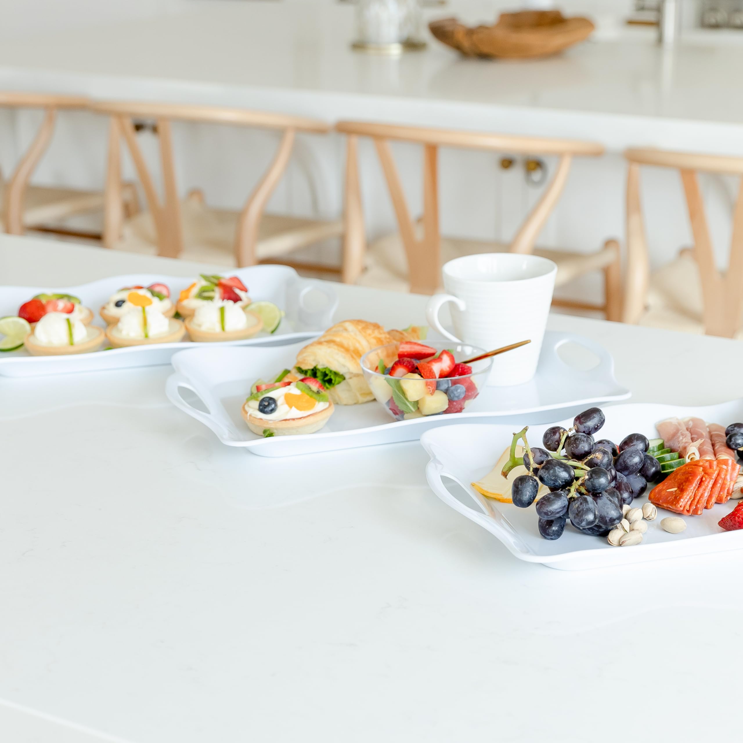 Large serving tray from Elegant Eats for meat and appetizers at gatherings