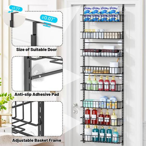 ElegantArray durable metal frame supports heavier pantry items