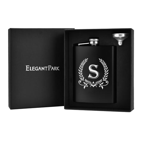 ELEGANTPARK 8oz hip flask includes free funnel for easy filling.