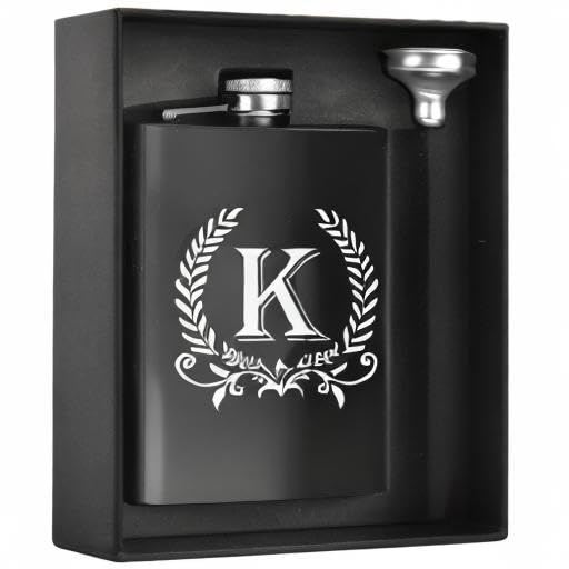 ElegantPark 8oz hip flask fits easily in pockets or jackets.