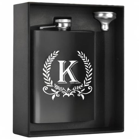 ElegantPark 8oz hip flask fits easily in pockets or jackets.