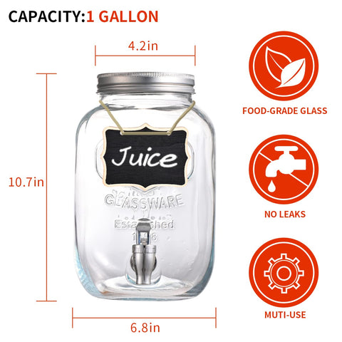 Eleganttime fruit infuser water dispenser showcases fresh fruit for flavorful beverages.