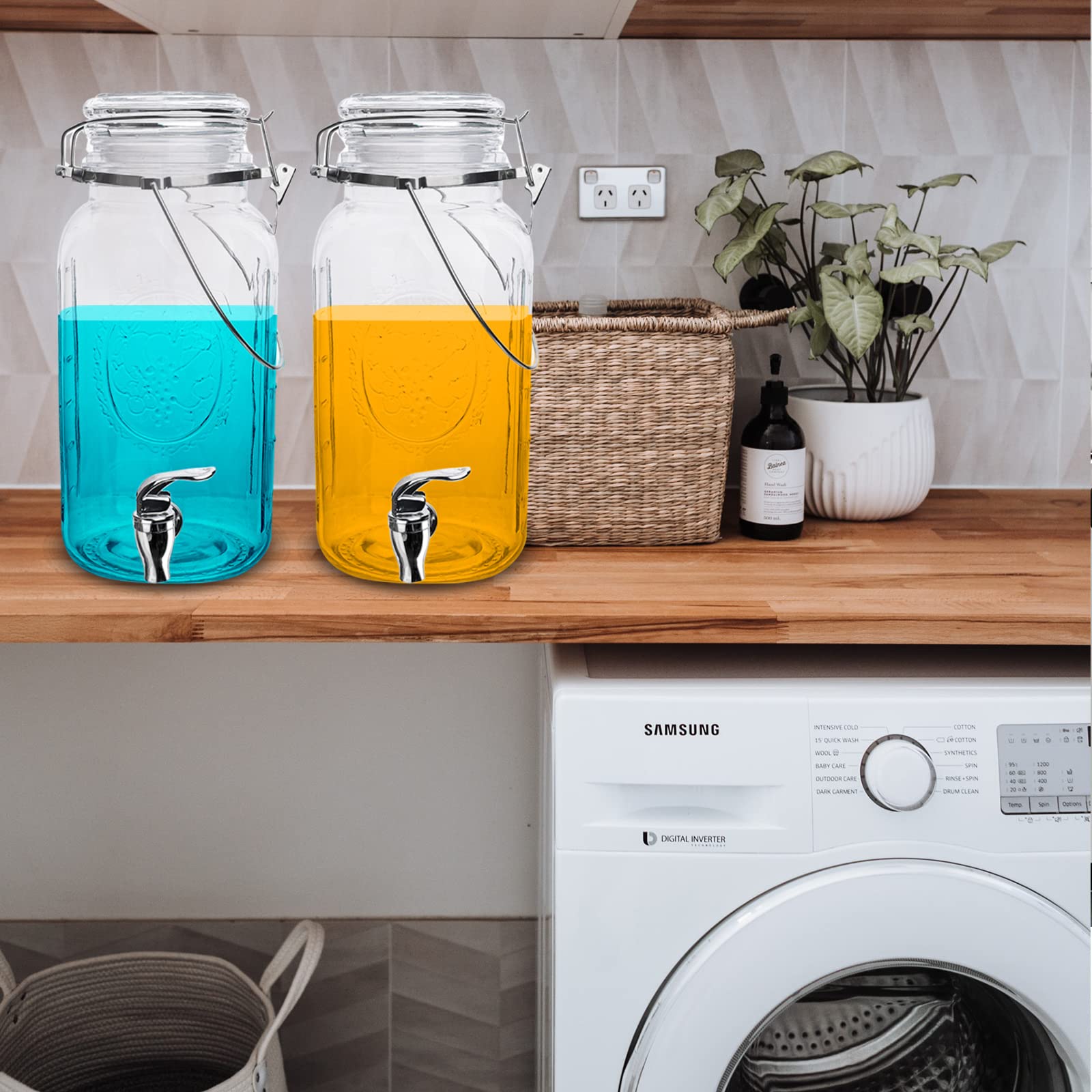 Eleganttime dispenser perfect for iced tea or lemonade servings