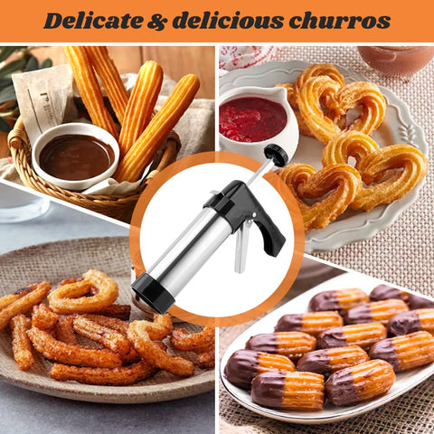 ELEGICKLIP versatile tool for churros, cookies, and other desserts