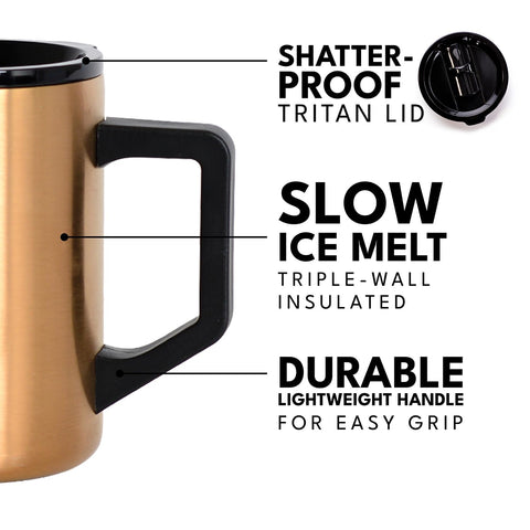 Elemental BPA-free insulated mug supports eco-friendly travel.