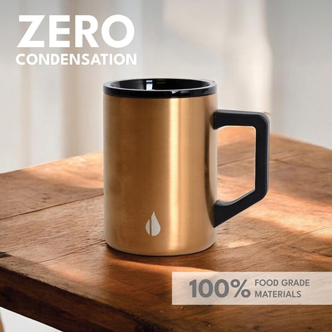 Elemental dishwasher-safe design simplifies cleanup after trips.