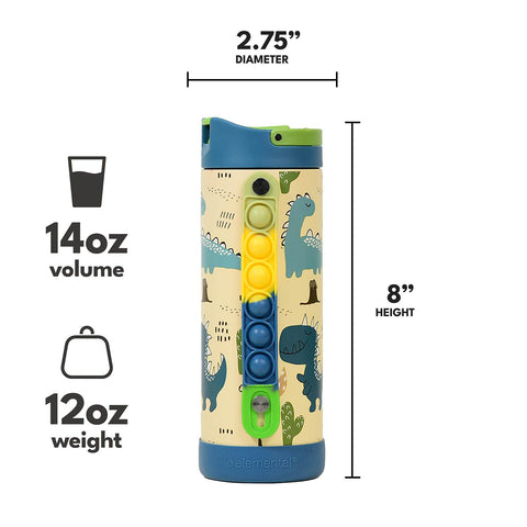 Elemental Iconic bottle available in 30+ colors for every kid