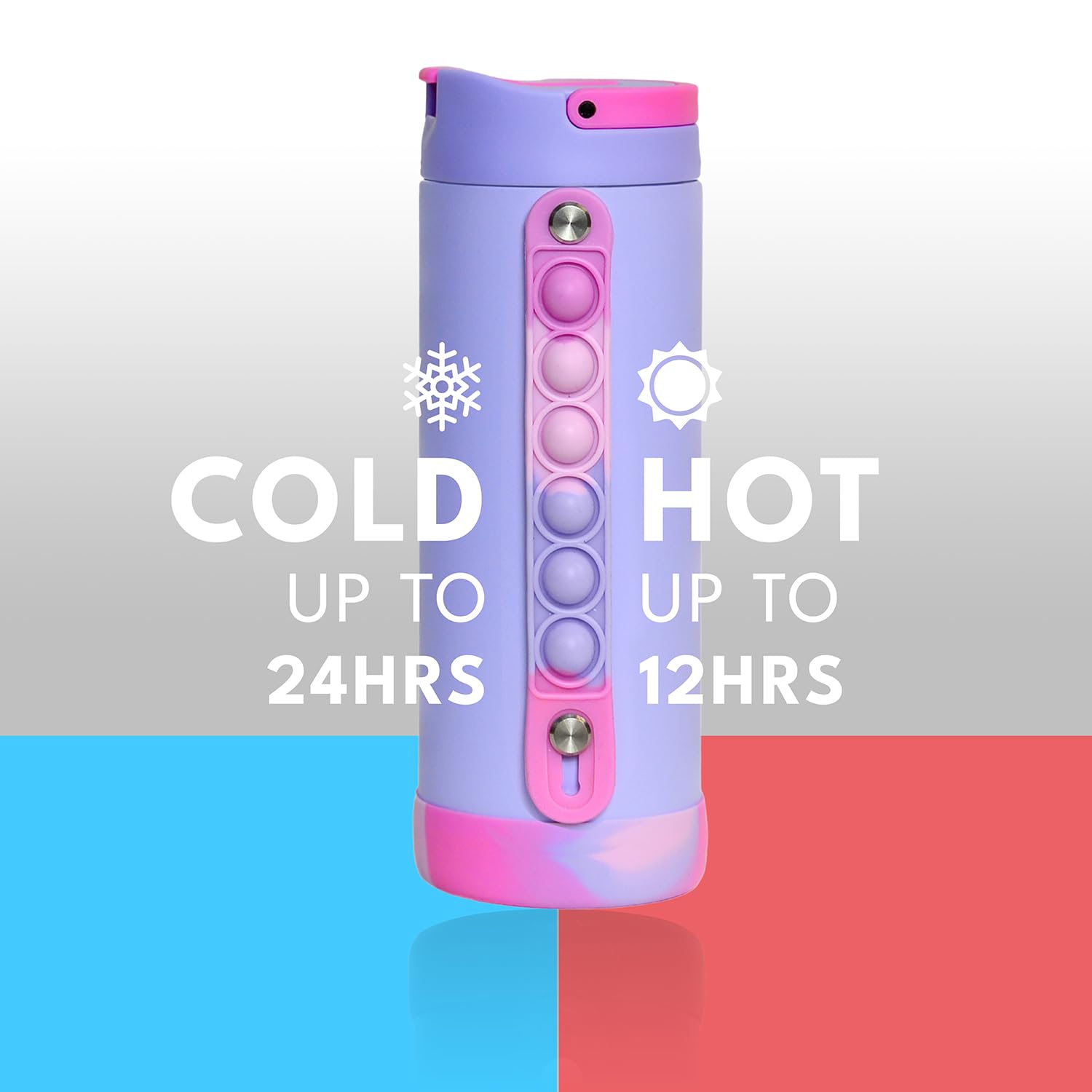 Elemental Iconic kids water bottle is easy to clean for daily use.