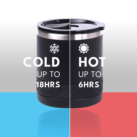 Elemental Recess 10oz tumbler with triple-wall insulation keeps drinks cool