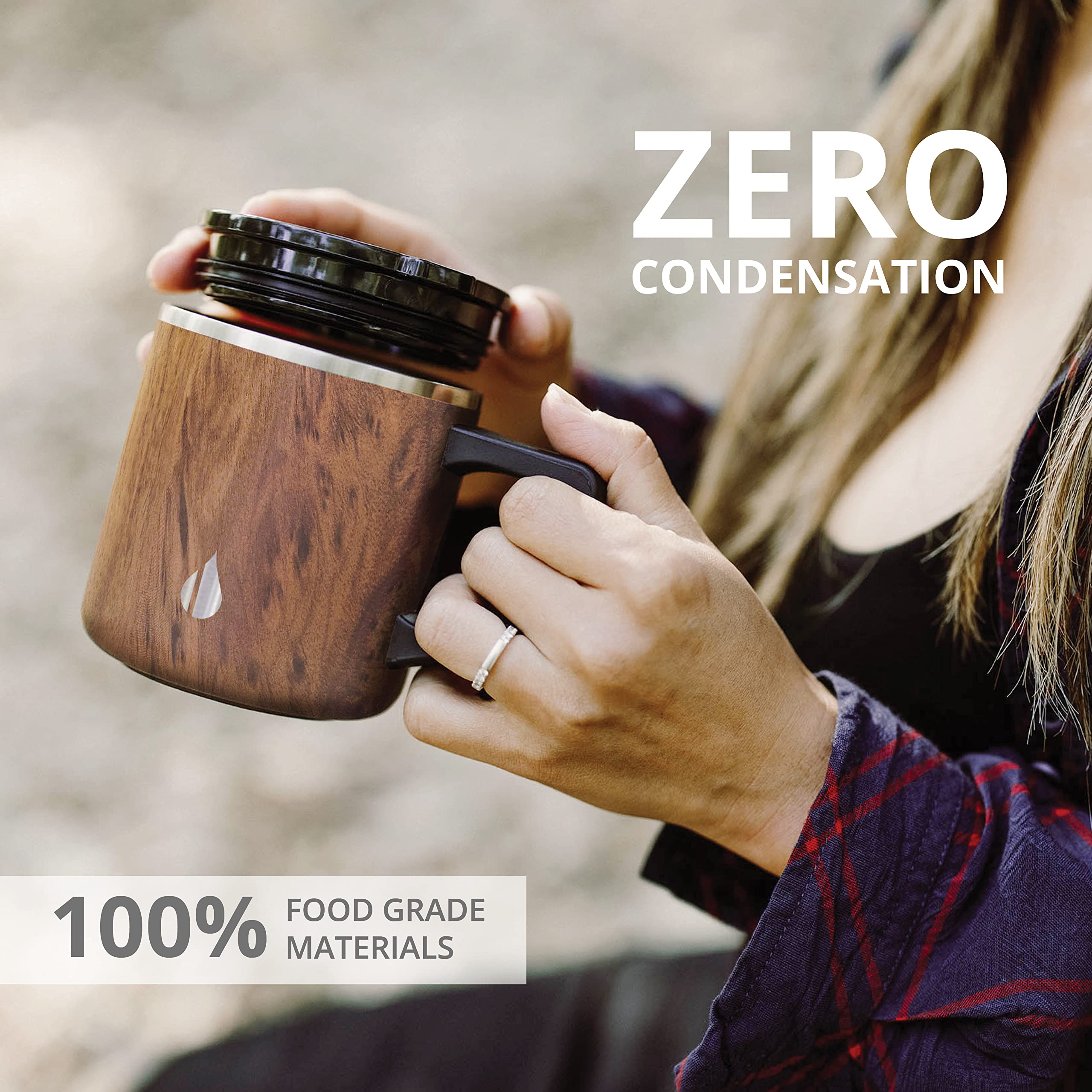 Elemental Summit mug dishwasher-safe exterior enables easy cleanup after adventures.