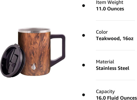 Eco-conscious packaging of Elemental Summit mug, recyclable and durable