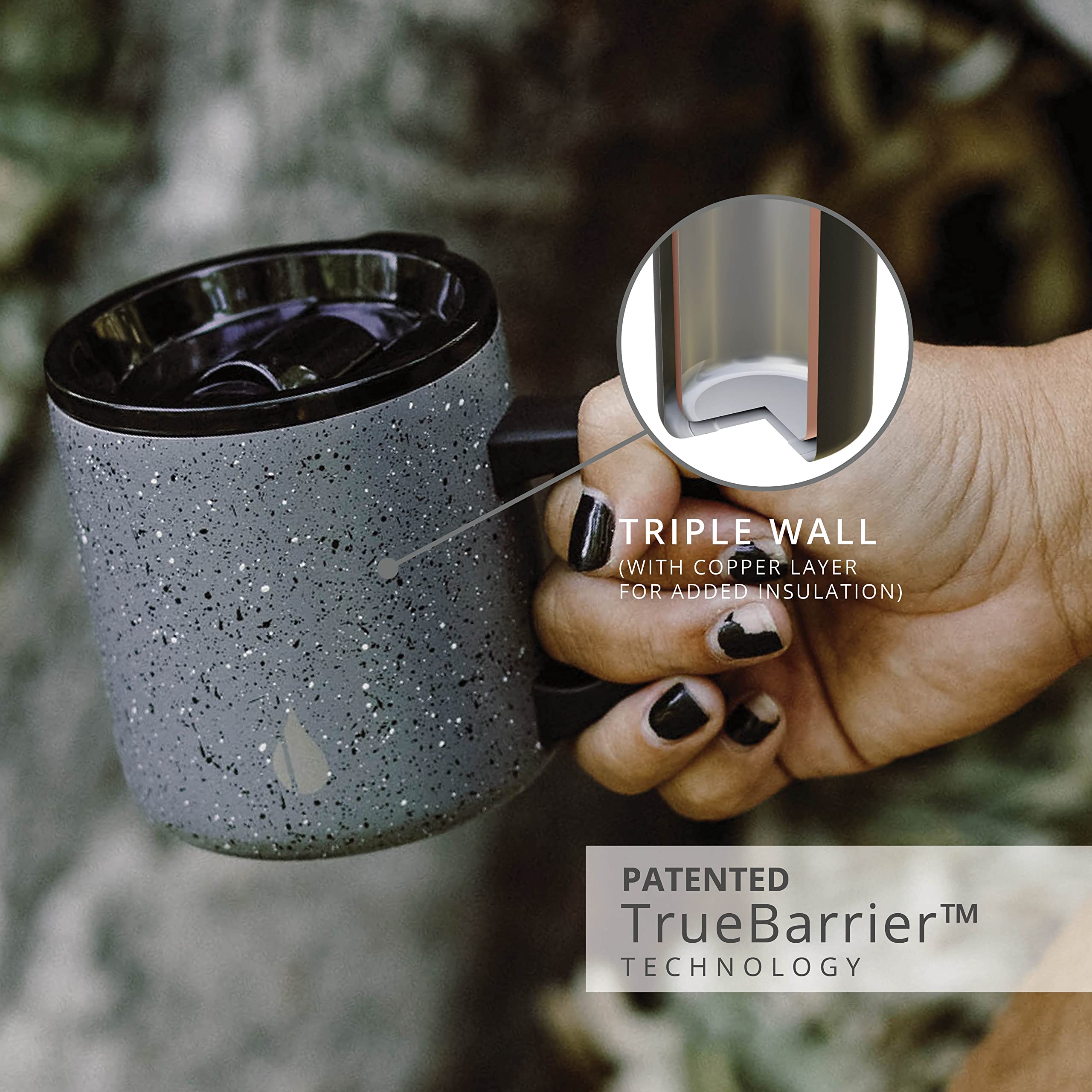 Elemental Summit top-rack dishwasher-safe for quick cleaning