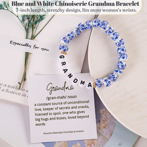 ELEMENU greeting card with a heartfelt message for Grandma