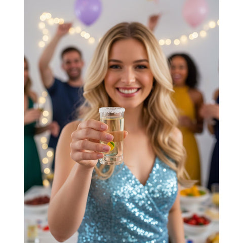 ELERGIFTS party-ready set ideal for tequila, vodka, or citrus drinks.