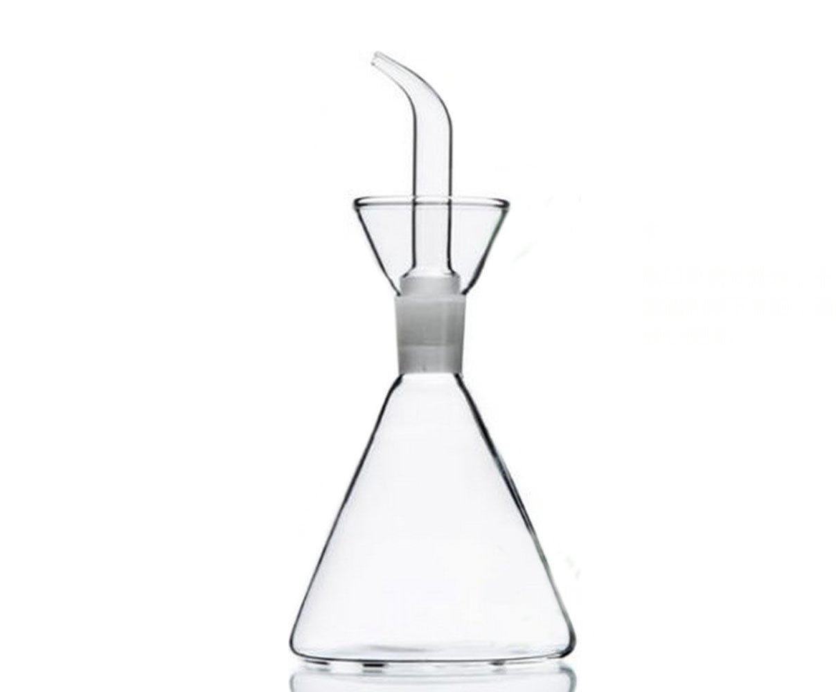 ELETON olive oil bottle in clear glass to monitor oil level