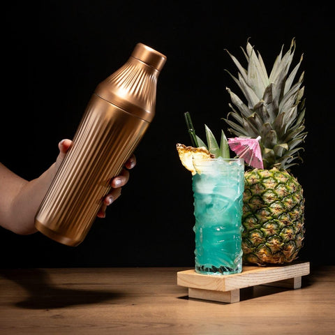 Elevated Craft Diamond Edition shaker with brushed copper finish