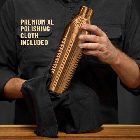 Elevated Craft Diamond Edition shaker integrated strainer for smooth pours