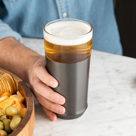 Elevated Craft freezing-friendly insert allows extra chill before serving