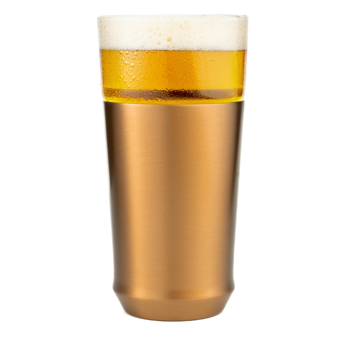 Elevated Craft hybrid base copper 16oz keeps beer cold longer during outdoor sessions.