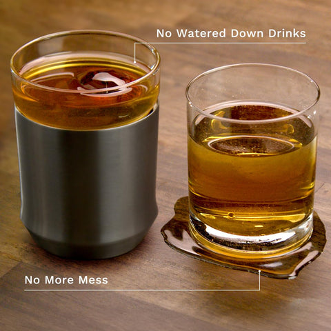 Elevated Craft Hybrid Cocktail Glass 12oz capacity for single or double pours.