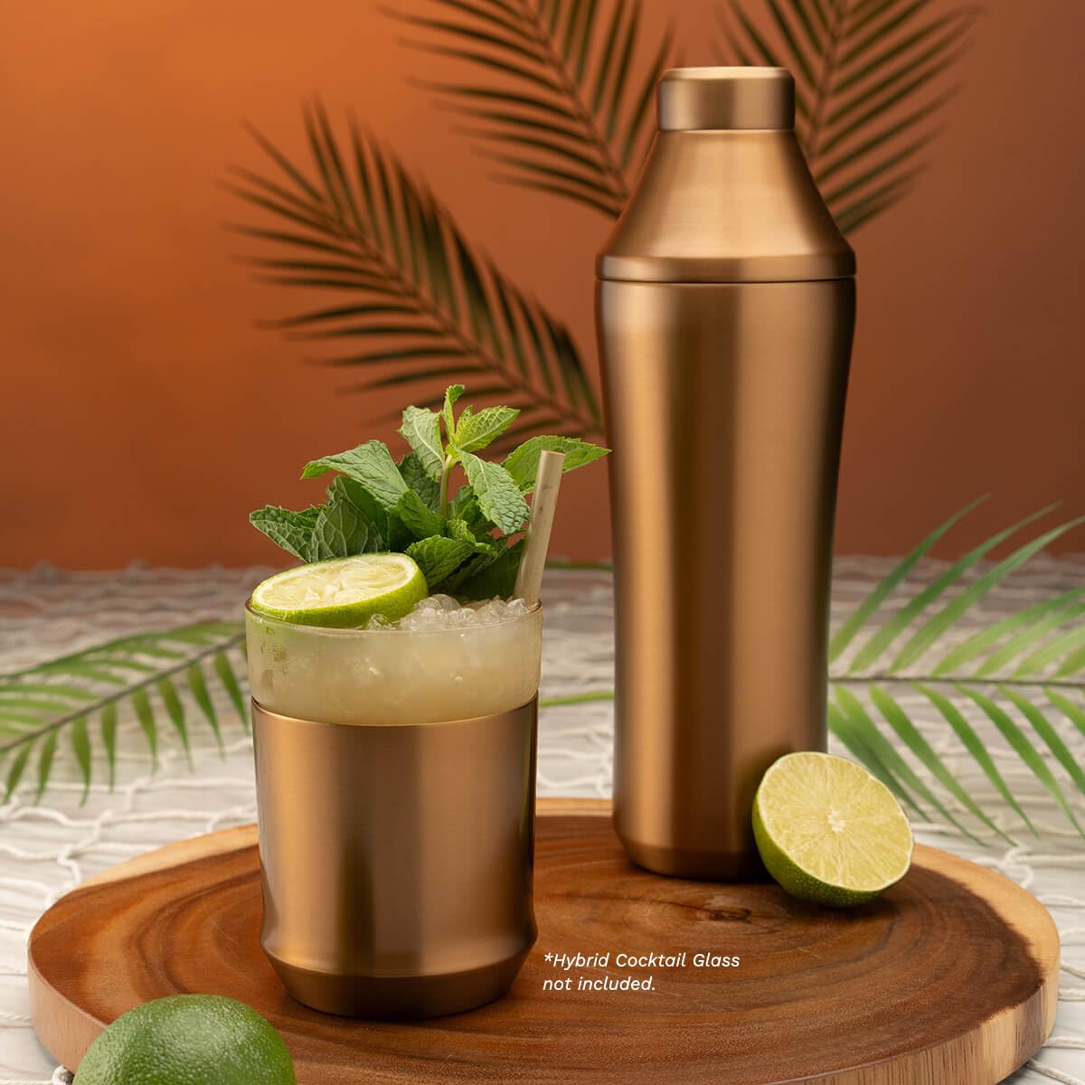Ergonomic concave design on Elevated Craft shaker.