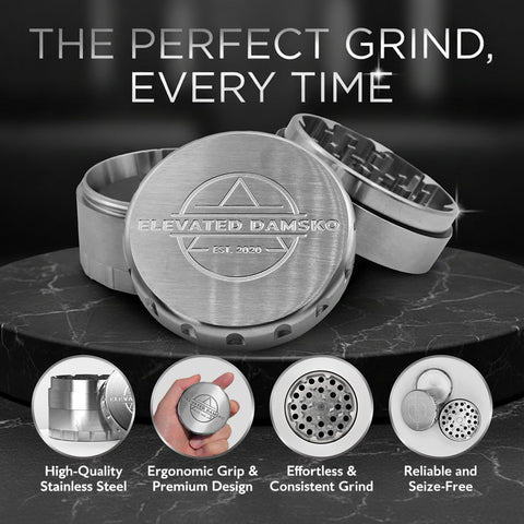 Elevated Damsko presents a polished, professional look in home kitchens.