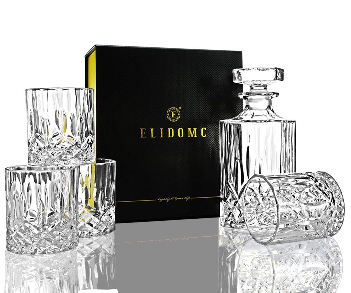 ELIDOMC decanter stopper close-up highlights craftsmanship and secure seal