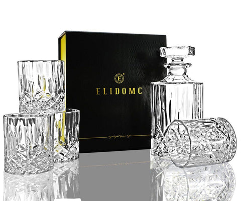 ELIDOMC decanter stopper close-up highlights craftsmanship and secure seal