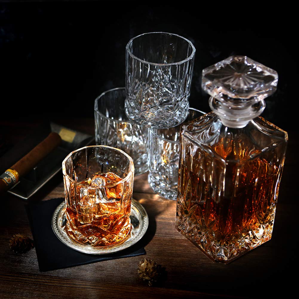 ELIDOMC crystal glasses ready for ice ball and chilled sipping