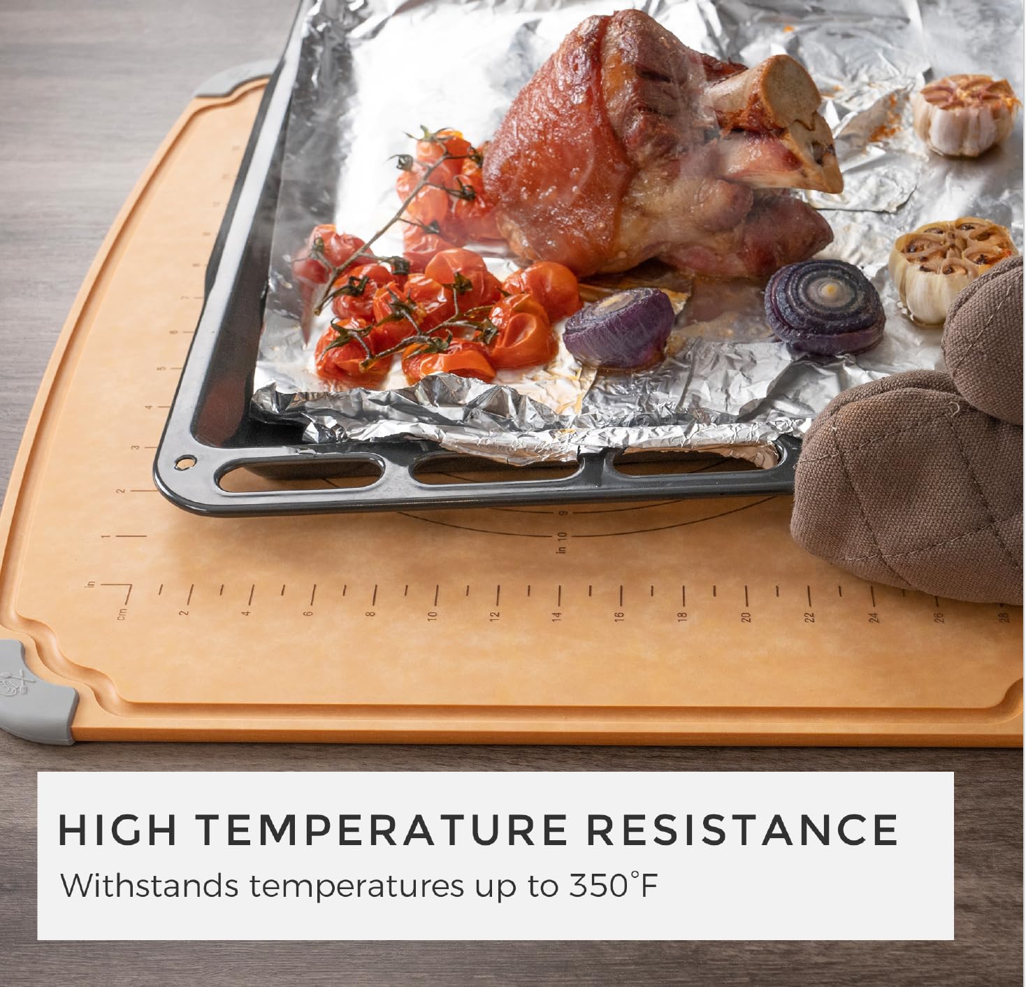 Elihome eco-friendly wood fiber cutting board for sustainable kitchens