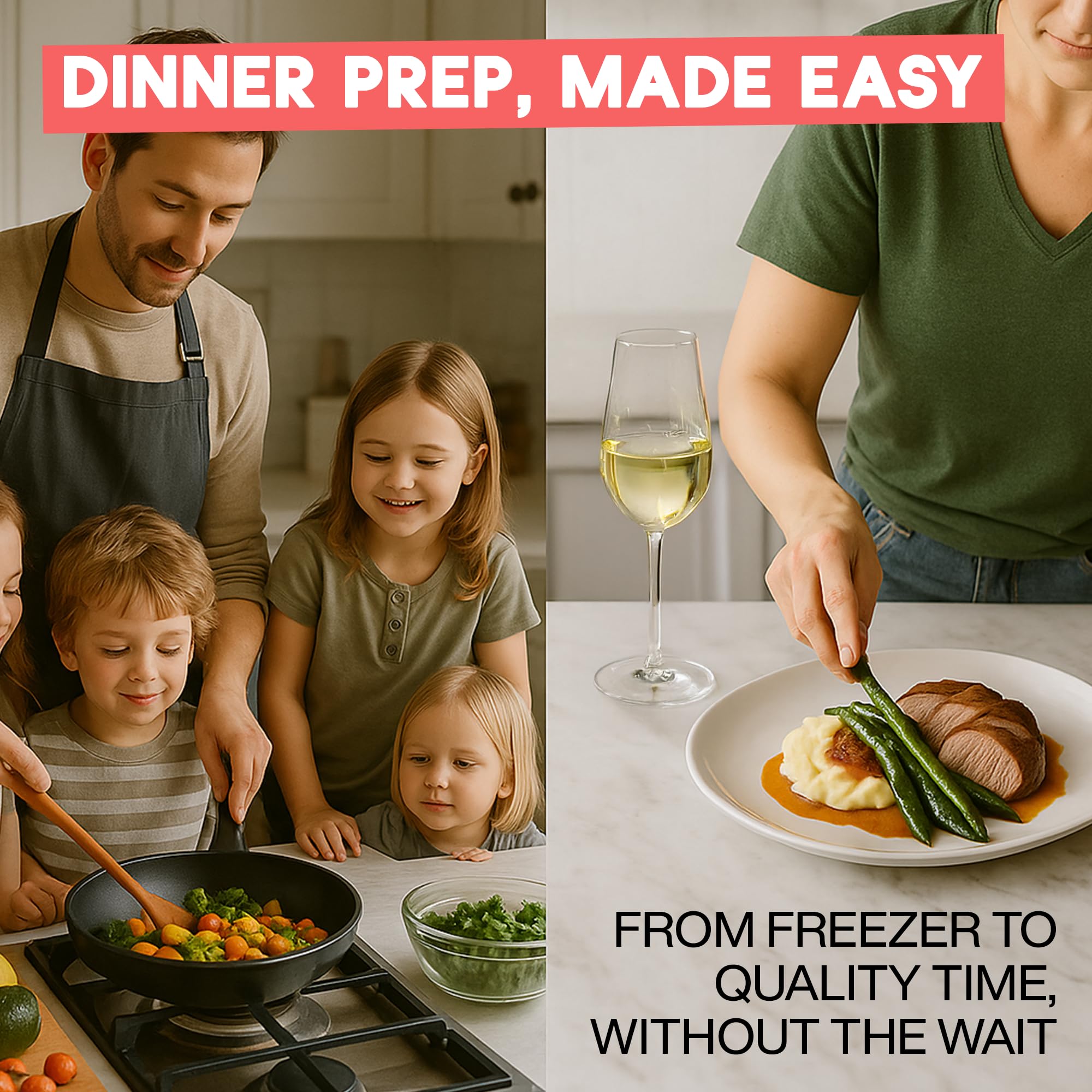 ELIKAI defrosting tray makes a practical gift for cooking enthusiasts and families.