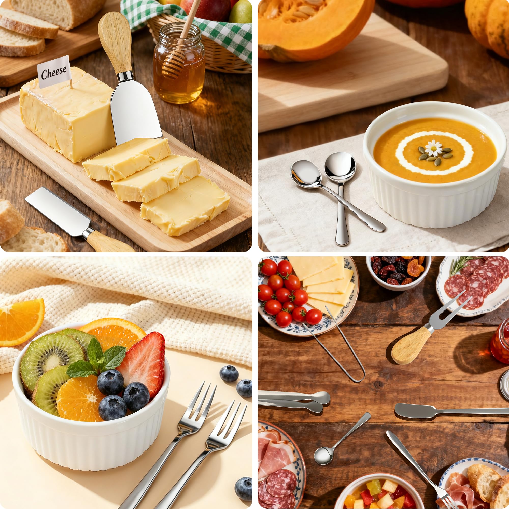 ELIMTEC ceramic dipping bowls with lids for sauces and dips.