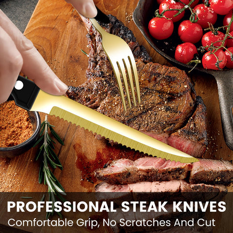 ELIMTEC ergonomic handles provide comfortable balance during meals.
