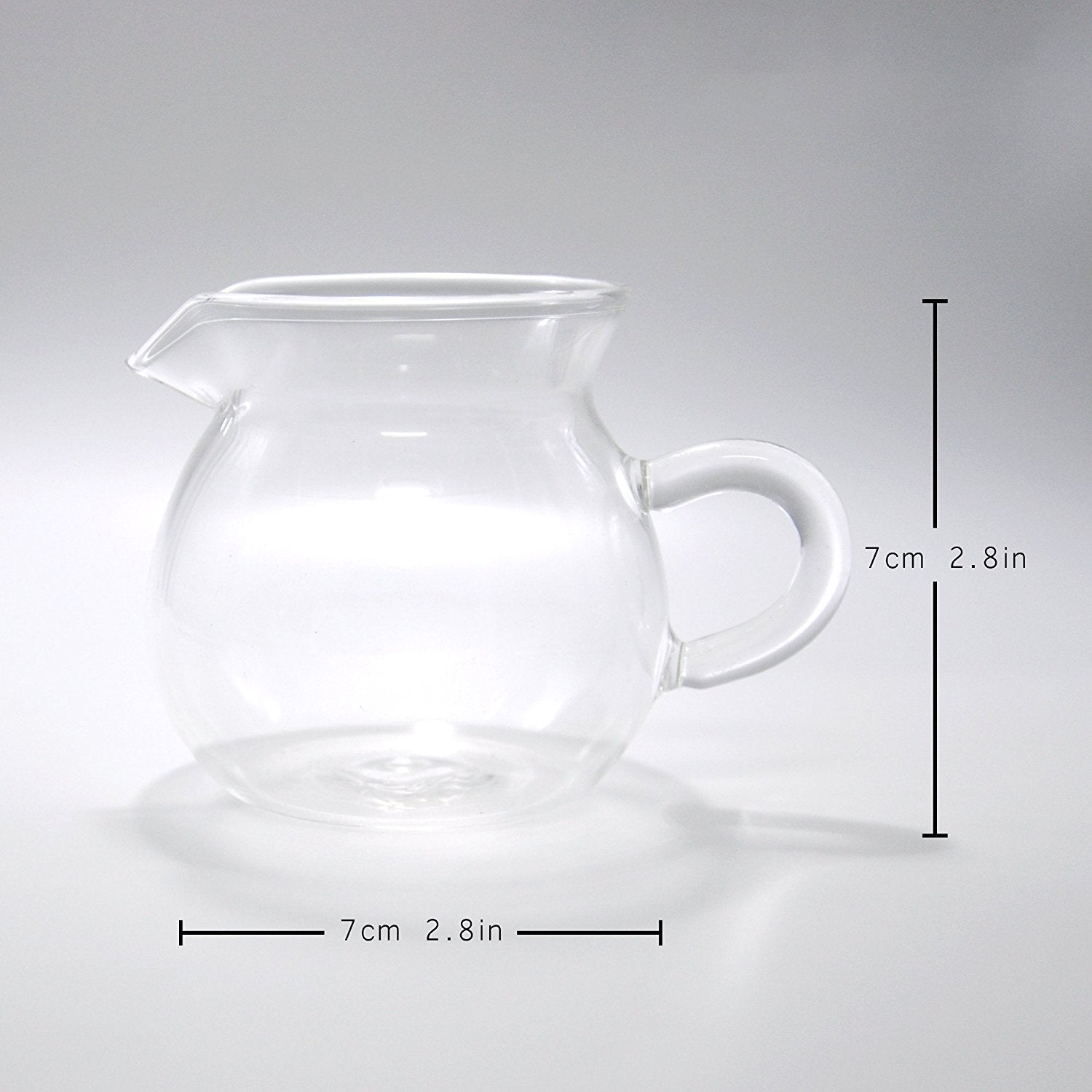 ELITEA 200ml milk-tea pitcher fits pantry counters and quick serve.