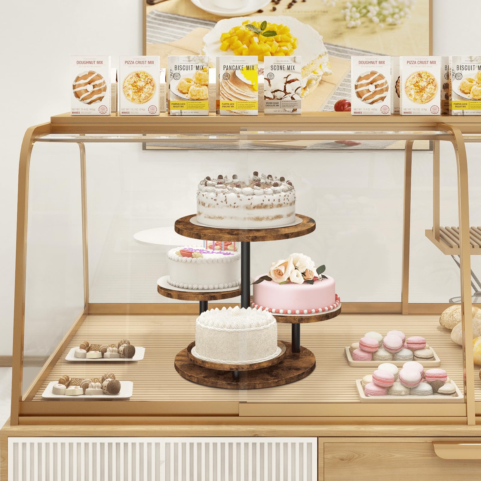 ELITEROO rustic farmhouse style enhances dessert tables and party decor.