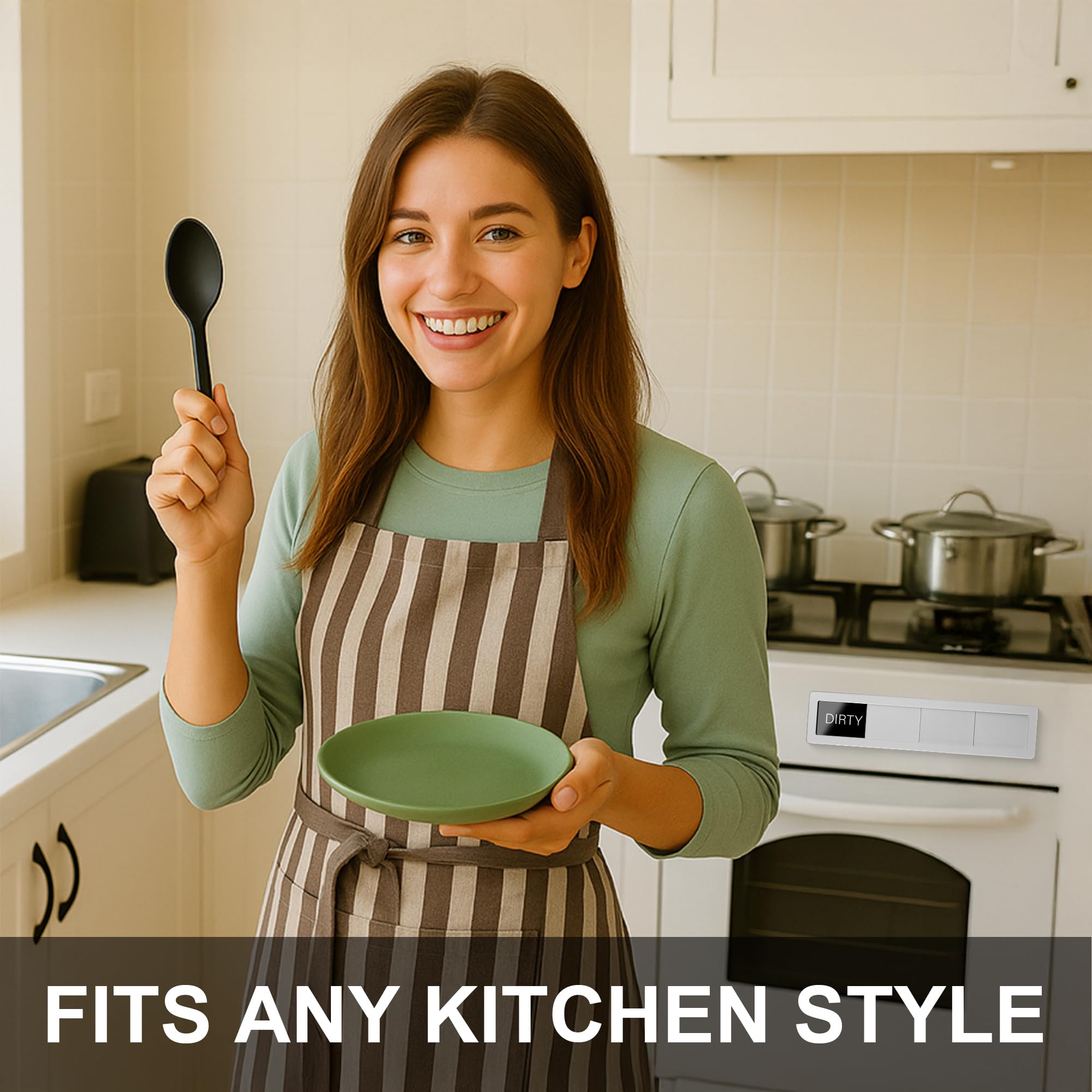 EliteSign compact 7x1.5 inch design fits small kitchens