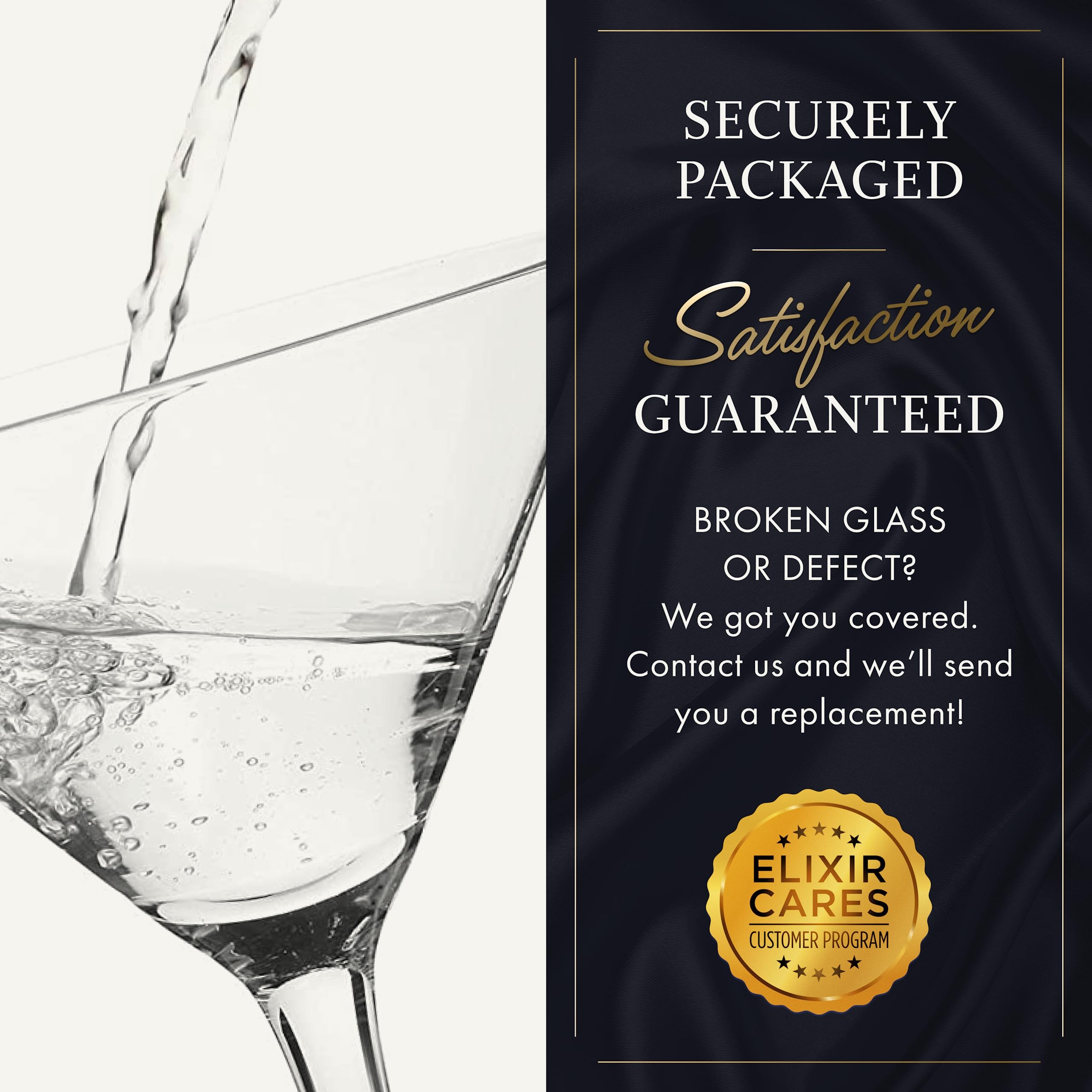 ELIXIR GLASSWARE housewarming gift martini glasses thoughtful present