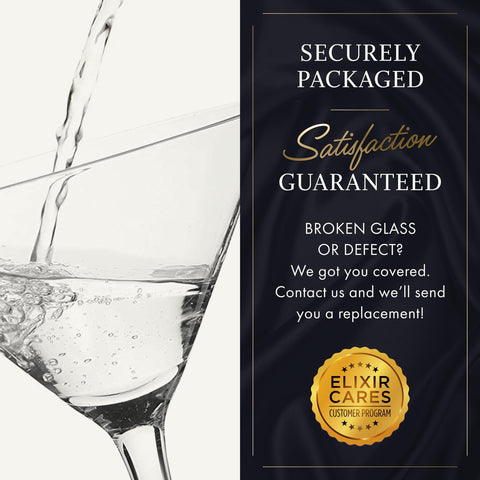 ELIXIR GLASSWARE housewarming gift martini glasses thoughtful present
