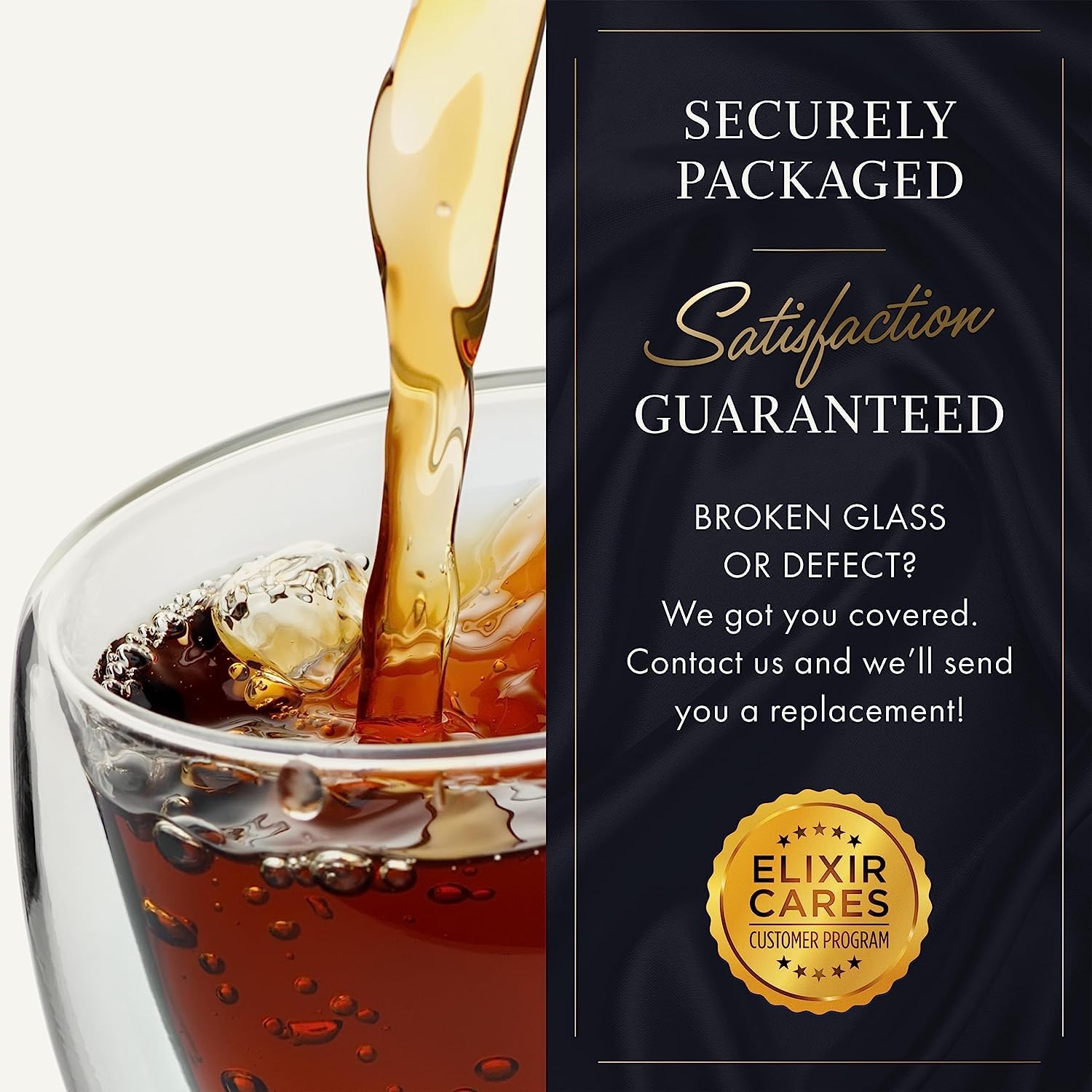 Elixir Glassware gift-set packaging image for two mugs.