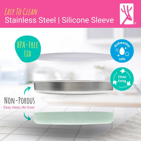 Elk and Friends durable 304 stainless steel for daily meals.