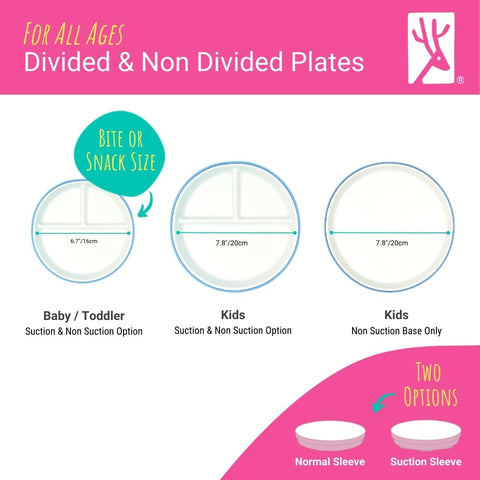 Elk and Friends microwave-safe porcelain plate for quick reheats.