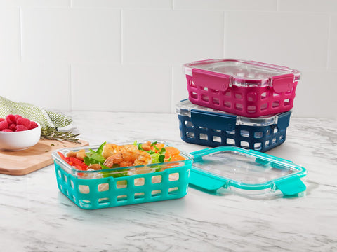 Ello Duraglass is freezer-safe for longer meal storage.