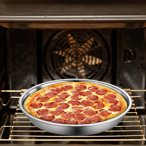 Elsjoy versatile pan ideal for pizzas flatbreads and roasting