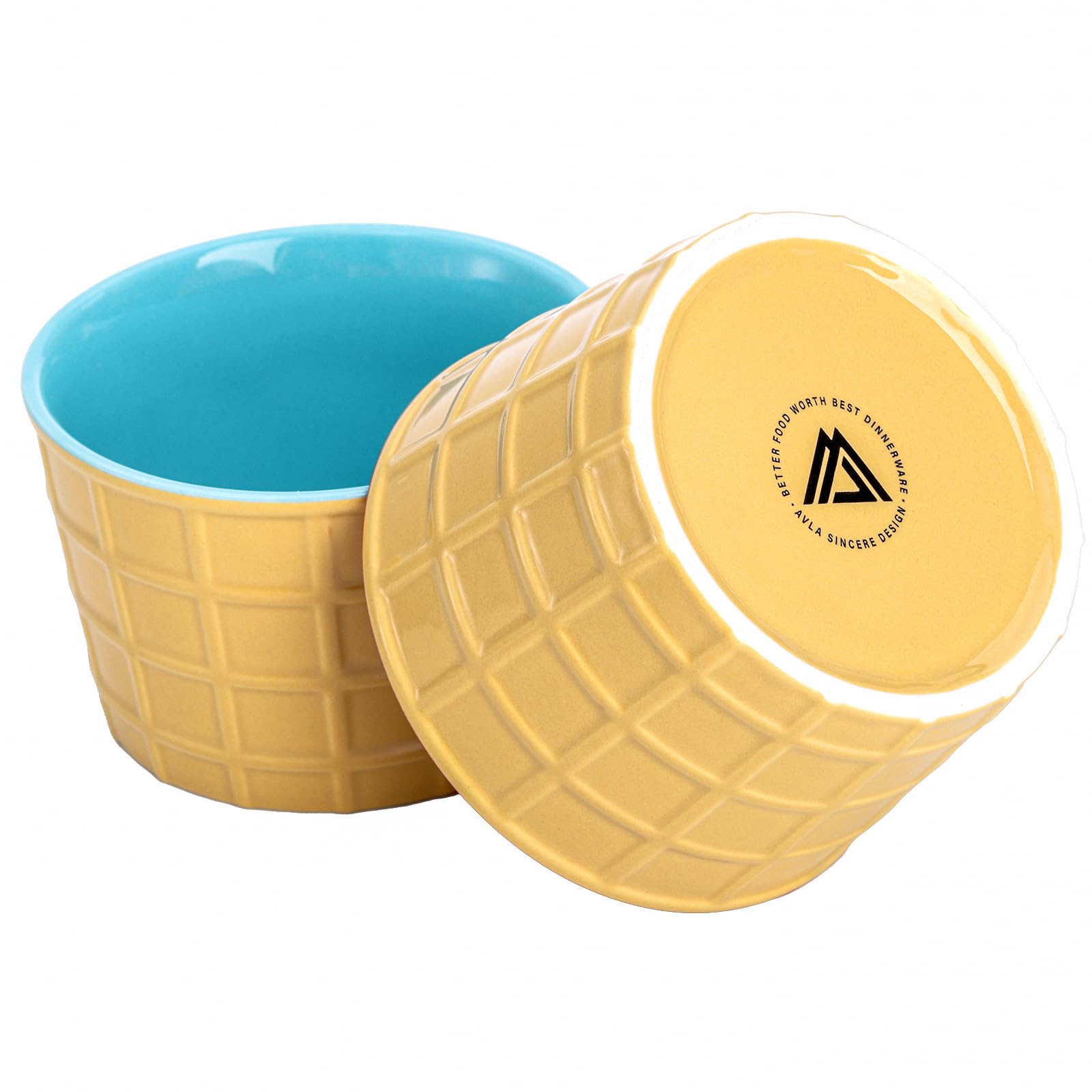 Elsjoy lead-free ceramic bowls with durable, reusable design.