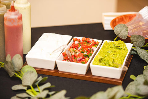 Elsjoy compact footprint fits tabletops without crowding other dishes.