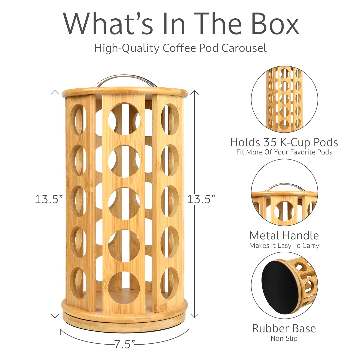 ELTOW durable construction keeps pods secure during use.
