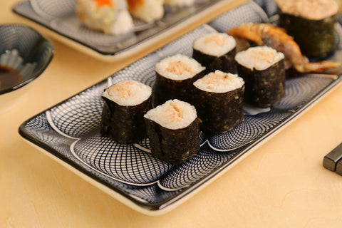 ELUSH chopstick holders included for tidy table setup.